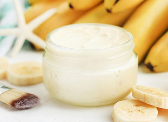 dry banana benefit for skincare