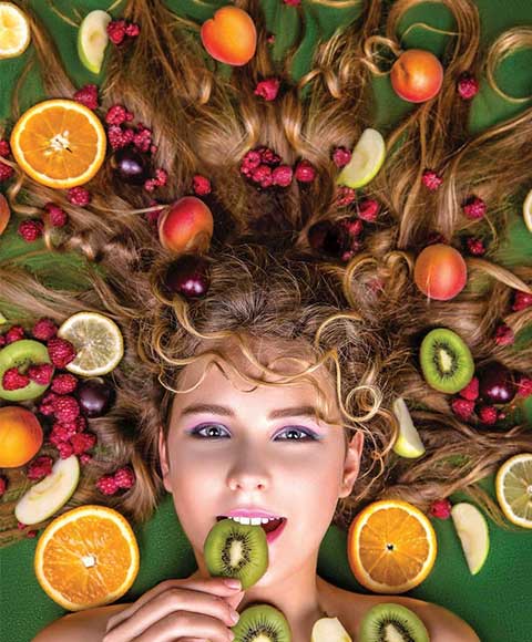 fruits benefits for hair growth